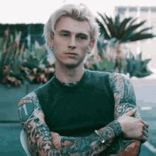 The perfect Machine Gun Kelly Mgk Animated GIF for your conversation. Discover and Share the best GIFs on Tenor.